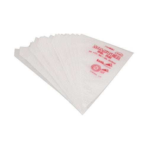 Perfect Pricee Polyester Icing Piping Bags For Cake Pastry Cupcake Decoration, Small, Transparent Poly Piping Bag, White. 100Pc